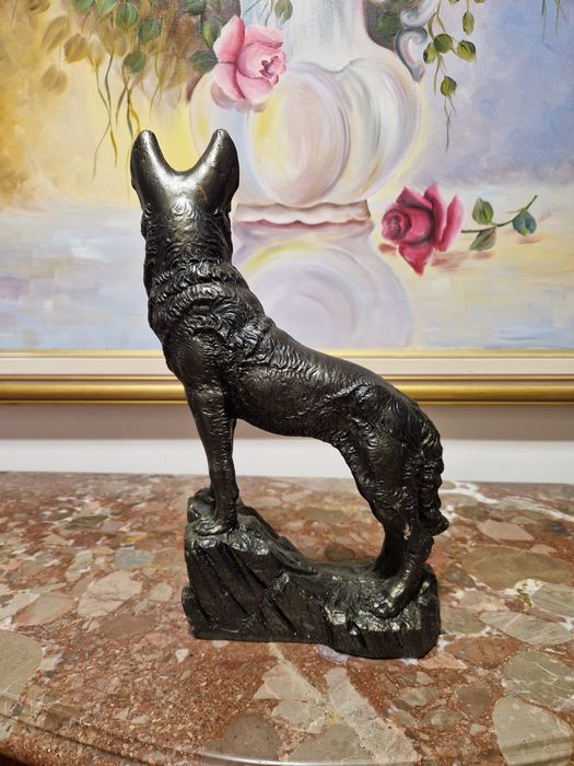 Прекрасна антикварна френска фигура статуетка скулптура