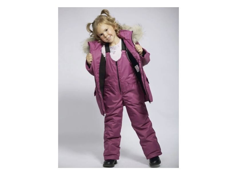 Зимный комбенизон фуксия , до -30