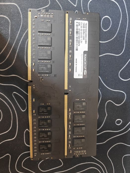 DDR4 ОЗУ 32Gb (2x16) 3200MHz