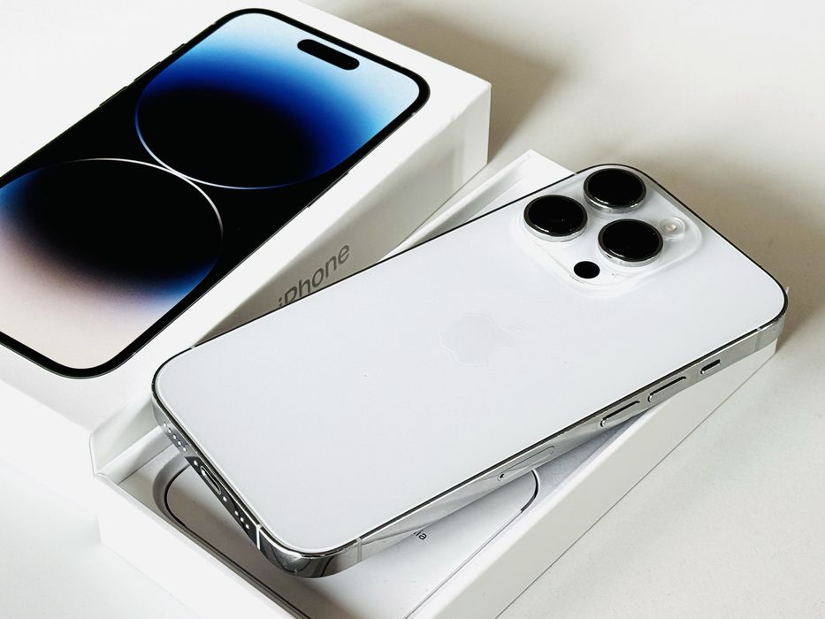Iphone 14 Pro 128GB White 100% Батерия! Гаранция 6 месеца