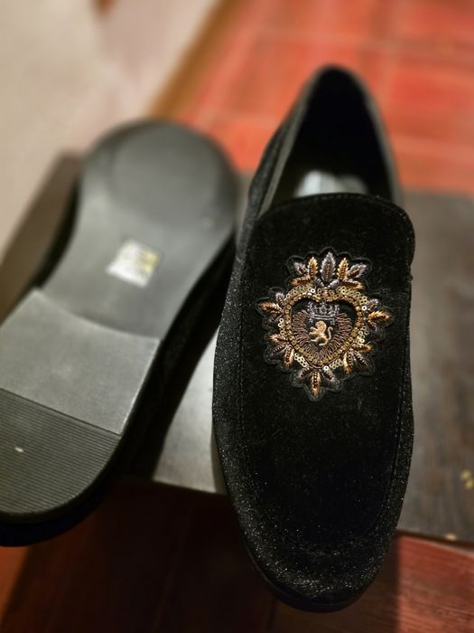 Mocasini Asos nr 43/44 noi, catifelati