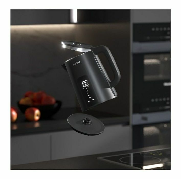 Fierbator electric cu ecran digital, conexiune wifi 1,7 litri