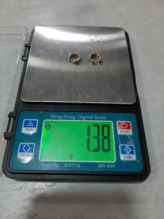 Детски Златни Обеци 585-14к