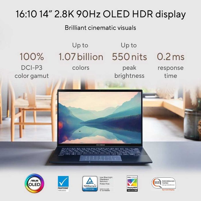 SIGILAT Ultra Asus ZenBook Core i9 13900H 16GB OLED 2,8K 1T Garantie