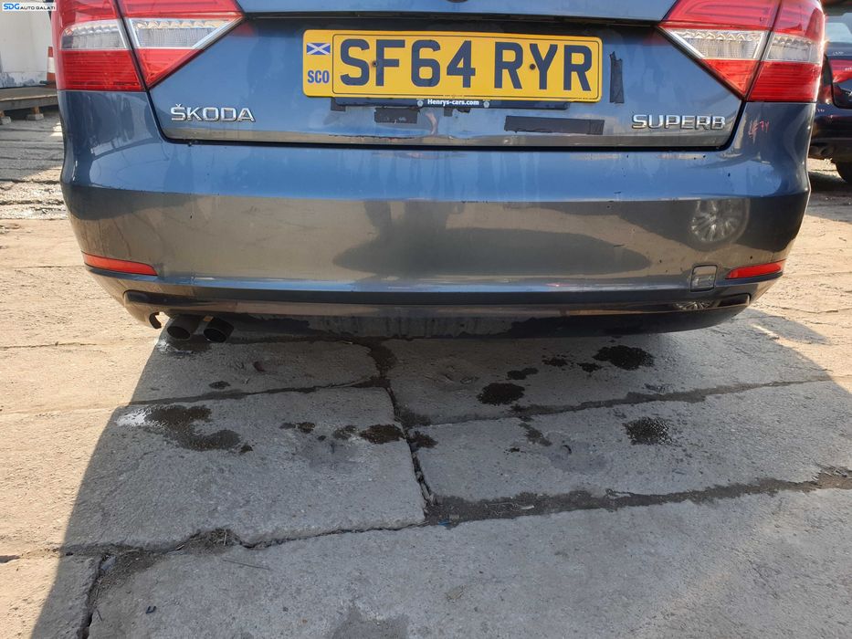 Bara Spoiler Spate cu Imperfectiuni Skoda Superb 2 Hatchback Berlina FL Facelift Hatchback 2013 - 2015 Culoare LF7Y [K4537]