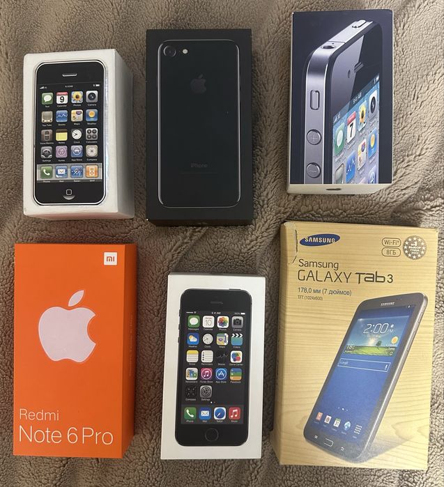 iPhone 4/5s/6s + Redmi Note 6 Pro 64GB | На запчасти / ремонт