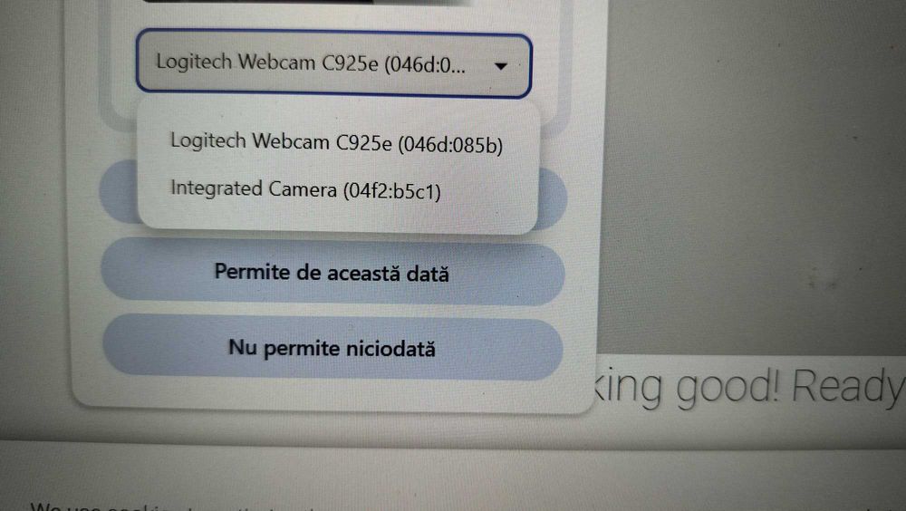 Camera web C925e 1080p Business Webcam for Video Conferencing