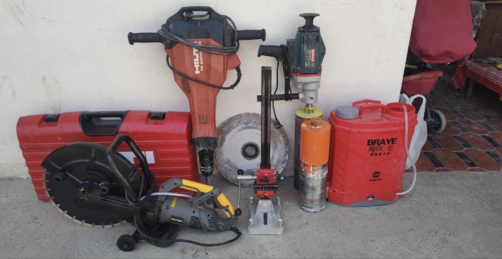 Услуги Алмазное бурение и перфоратор отбойник