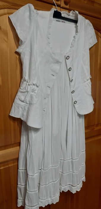 Костюм/СЕТ- САКО Rosi Fashion с Финна Бродерия+ПОЛА Шармантна!НОВ!