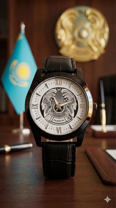 Часы с гербом Казахстана