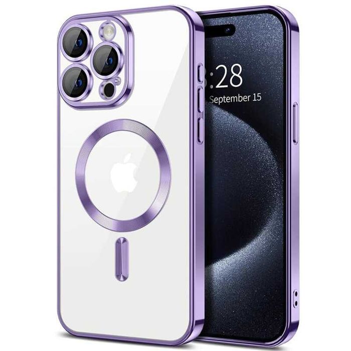 Husa iPhone 16 Pro, 16, 16 Pro Max, 16Plus MagSafe Transparenta