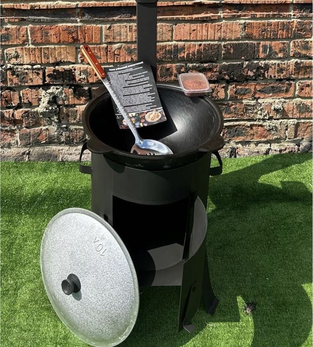 Казан Чугунный Наманганский Ошак Печь