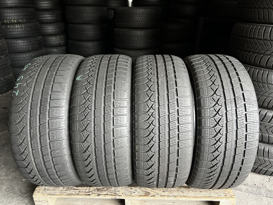 4 anvelope iarna 245/45/19 , Pirelli , DOT 2024 , 5.8 mm !