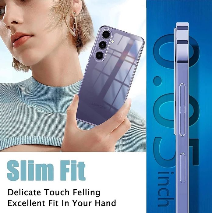 Samsung A55,A35,A25,A15,A05,А05S,A54,A34,A14,силиконов кейс,три цвята