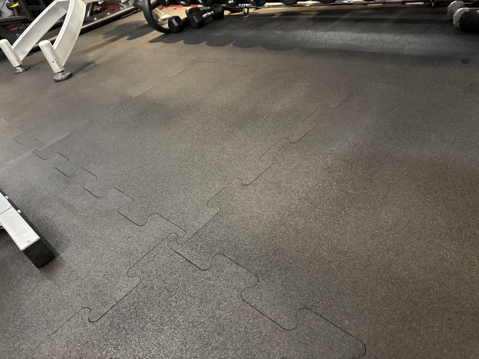 Cauciuc sala fitness puzzle 1 cm