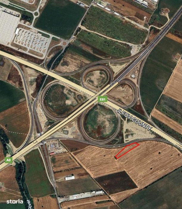 Teren industrial 2565mp cu acces facil