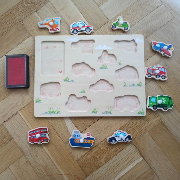 Образователни занимателни дървени играчки