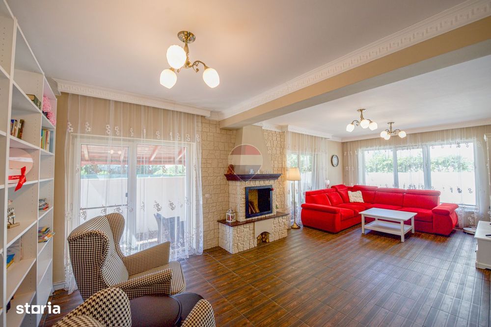 Vila individuala de inchiriat, 4 camere, 111mp, Rosu, Chiajna