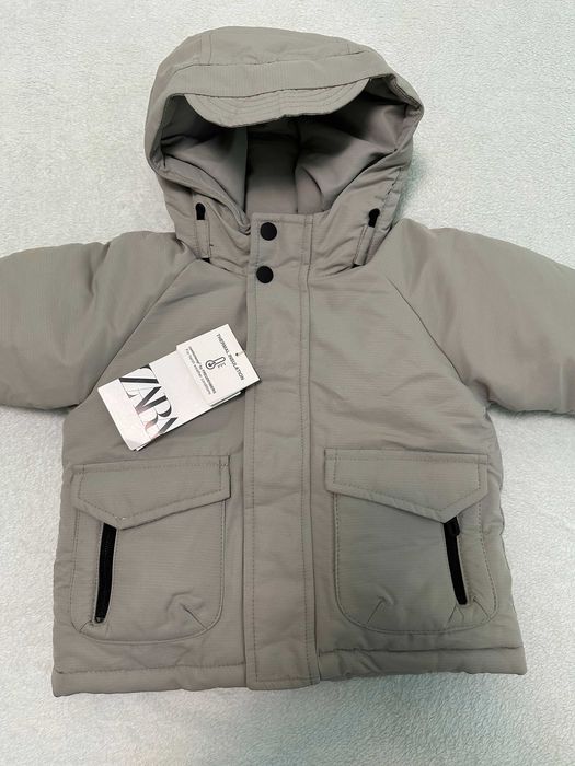 НОВО детско зимно непромокаемо яке Zara