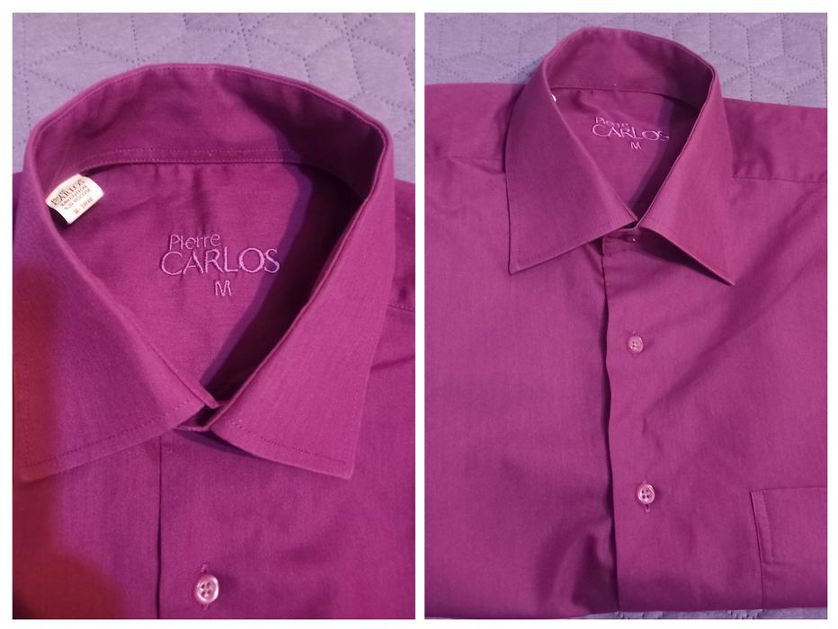 Cămașă bărbați mânecă lungă procent mare de bumbac