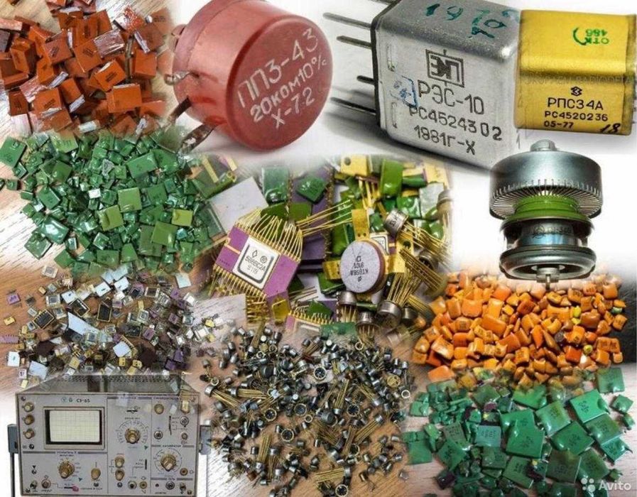 радиодетали СССР транзисторы