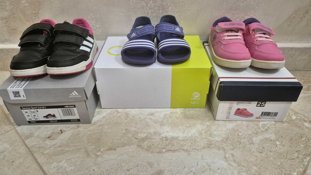 Детски обувки Nike,Adidas, U.S.Polo, Ponki, Mayoral и др.