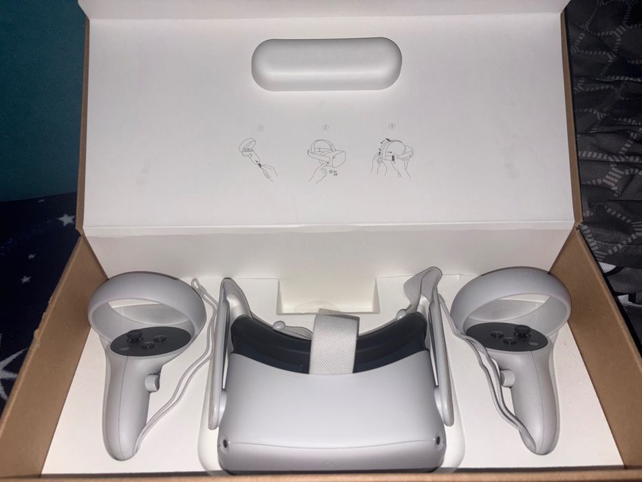 CASTI VR OCULUS META QUEST 2 + joc vr nou nout