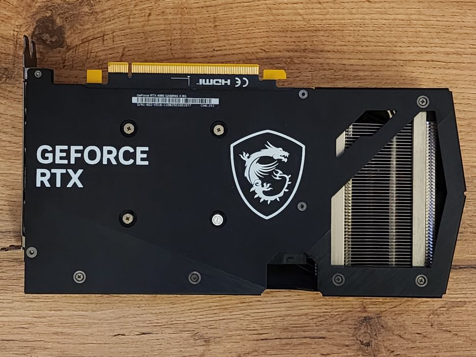 Видеокарта MSI GeForce RTX 4060 GAMING X Видюха