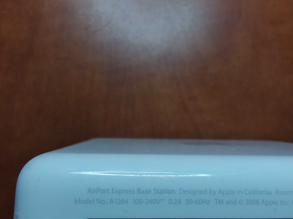 Router Wi-Fi Apple AirPort Express Wireless 802.11n A1264 Airplay DAC
