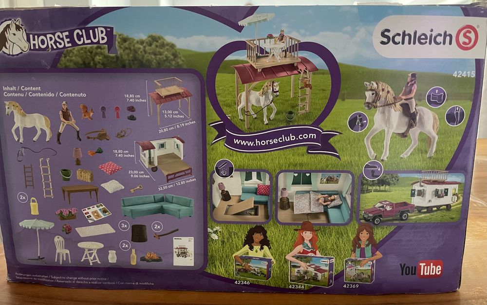 Schleich Horse Club 42415 – комплект с каравана