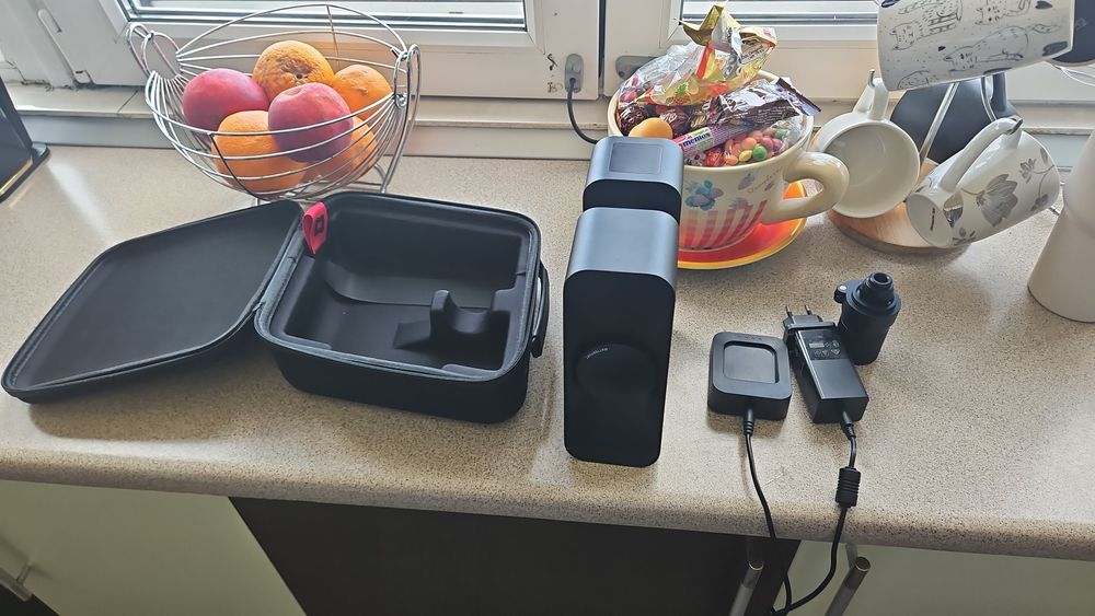 bundle camera Matterport 3 Pro, geanta, adaptor, baterie, trepied