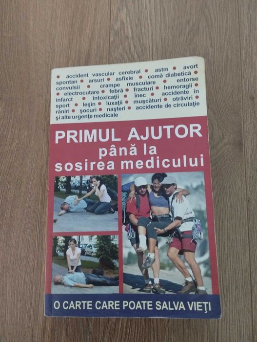 Cartea Primul ajutor până la sosirea medicului