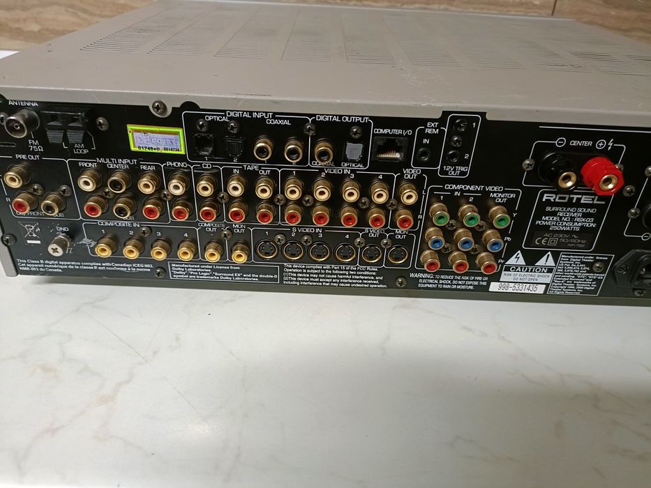 Rotel RSX 03, amplificator, receiver multicanal