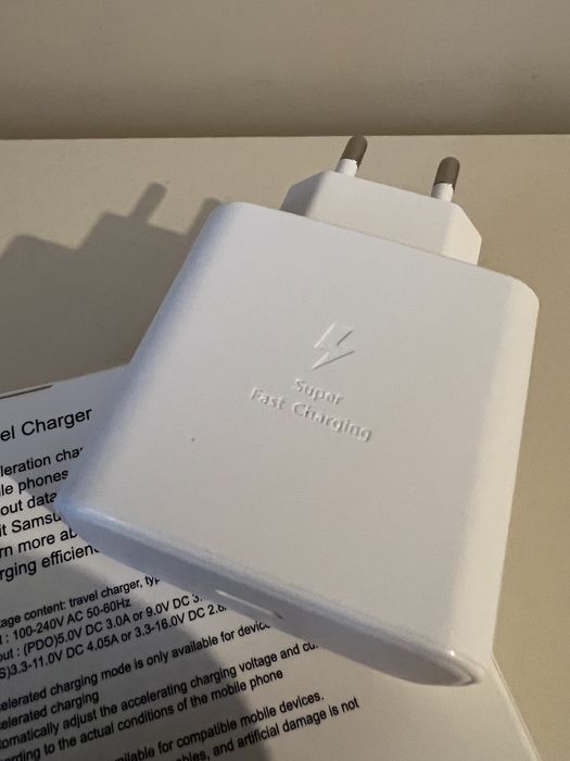 Оригинално зарядно Super Fast Charging 45W за Samsung S24 ultra