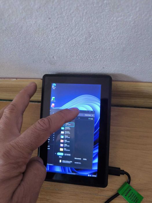 Proxmox Server/ MiniPc Windows 11 cu Touchscreen Higole 2 Pro Intel N5105 16gb ram 256 ssd