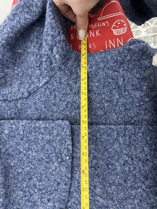 Palton albastru deosebit