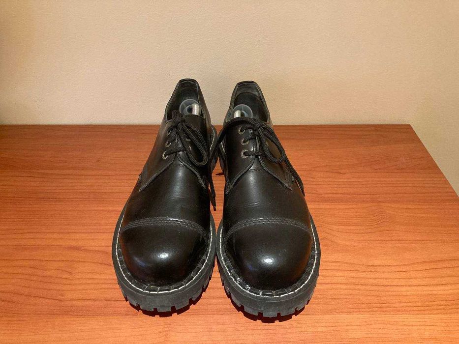 Обувки Steel (кожени, метално бомбен)