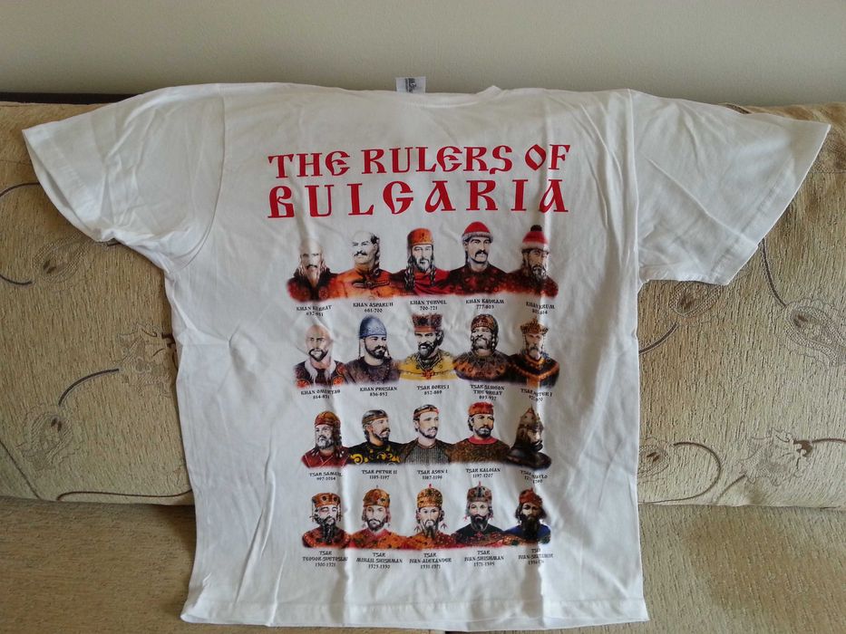 Нова патриотична тениска "Хановете на България". Разпродажба! Спешно!