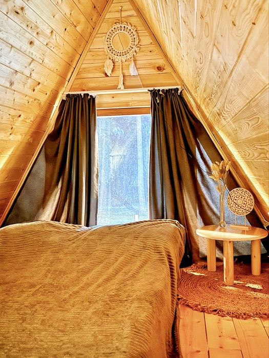 Уютный A-frame домик