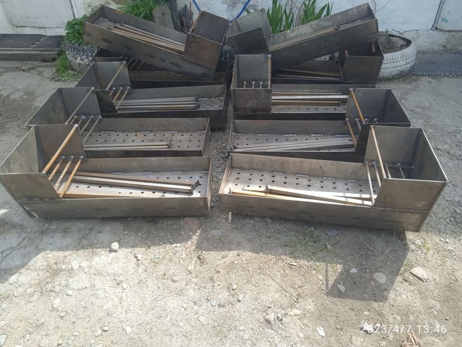 Мангалы для шашлыка 80 × 30 новые