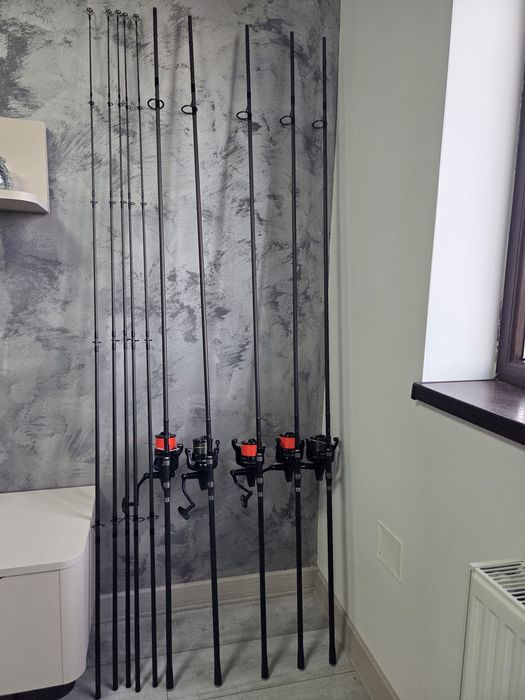 Vând set pescuit crap