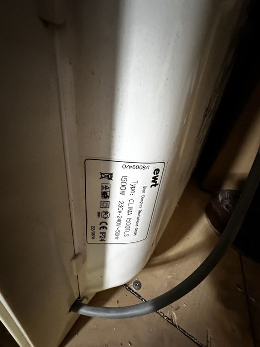 Конвектор EWT Clima 1500 TLS