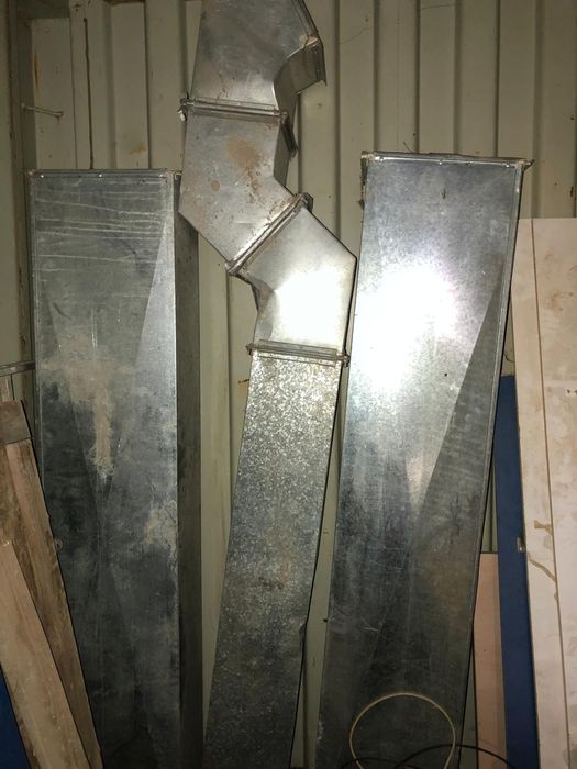 Воздуховоды оцинкованной стали б/у