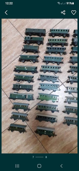 Vagoane calatori trenulet electric scara HO