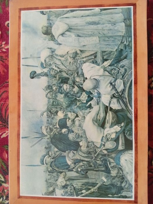 Продаётся репродукция легендарной картины Илья Репин — «Запорожцы пишу