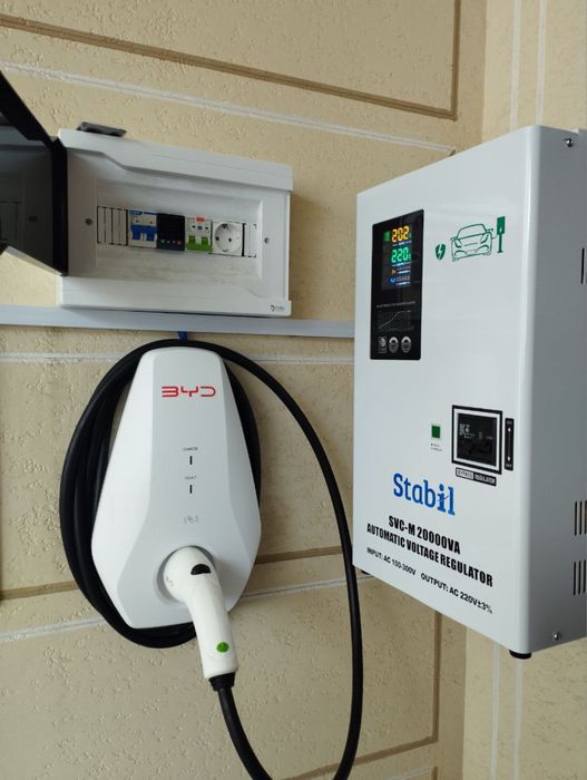 7kwt зарядка установка, сервис и диагностика  
Подключение 220В и