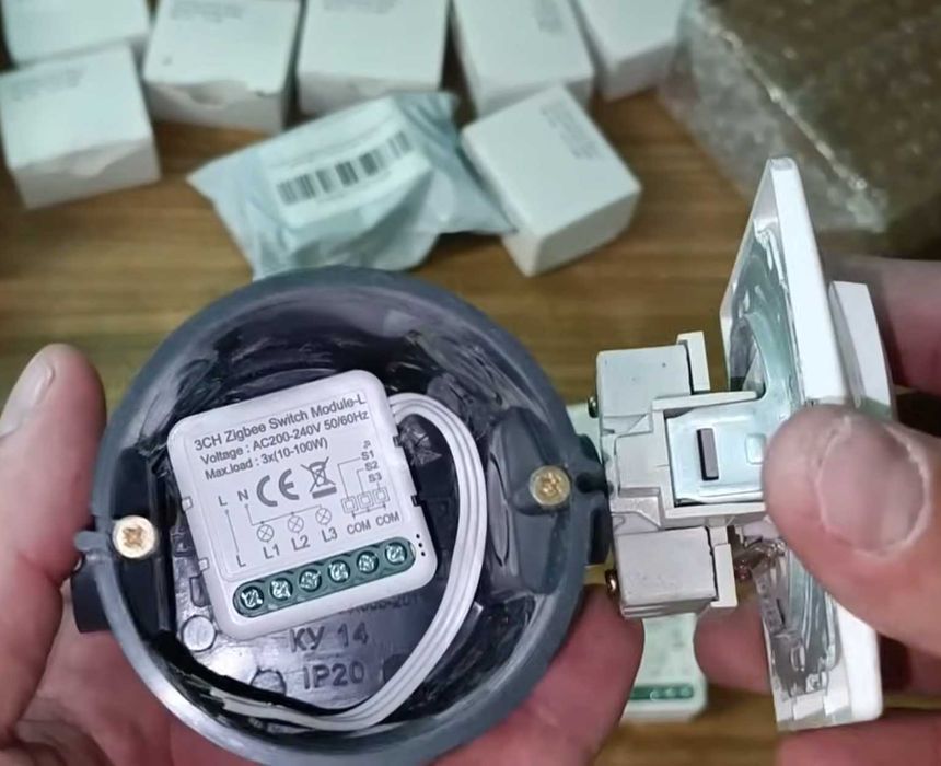 Умное реле Tuya WIFI, ZigBee. Работает с Алисой