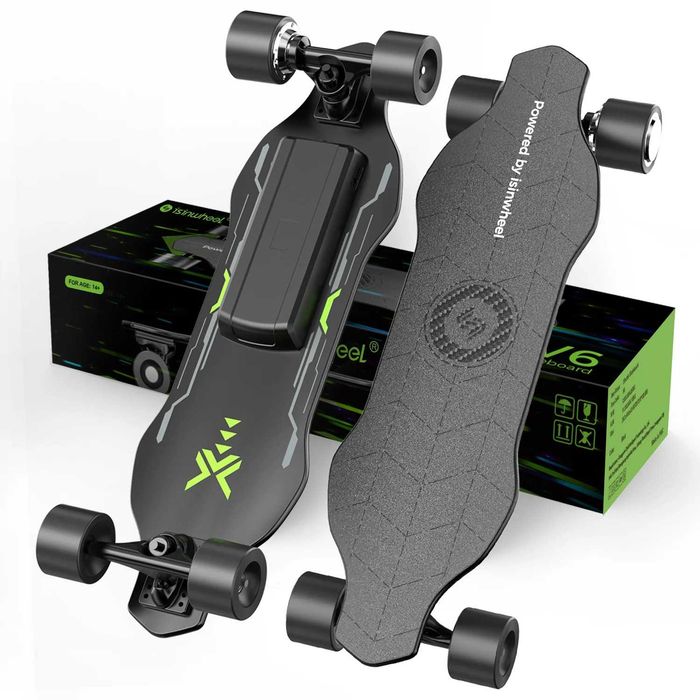 Skateboard electric isinwheel V6 adulti