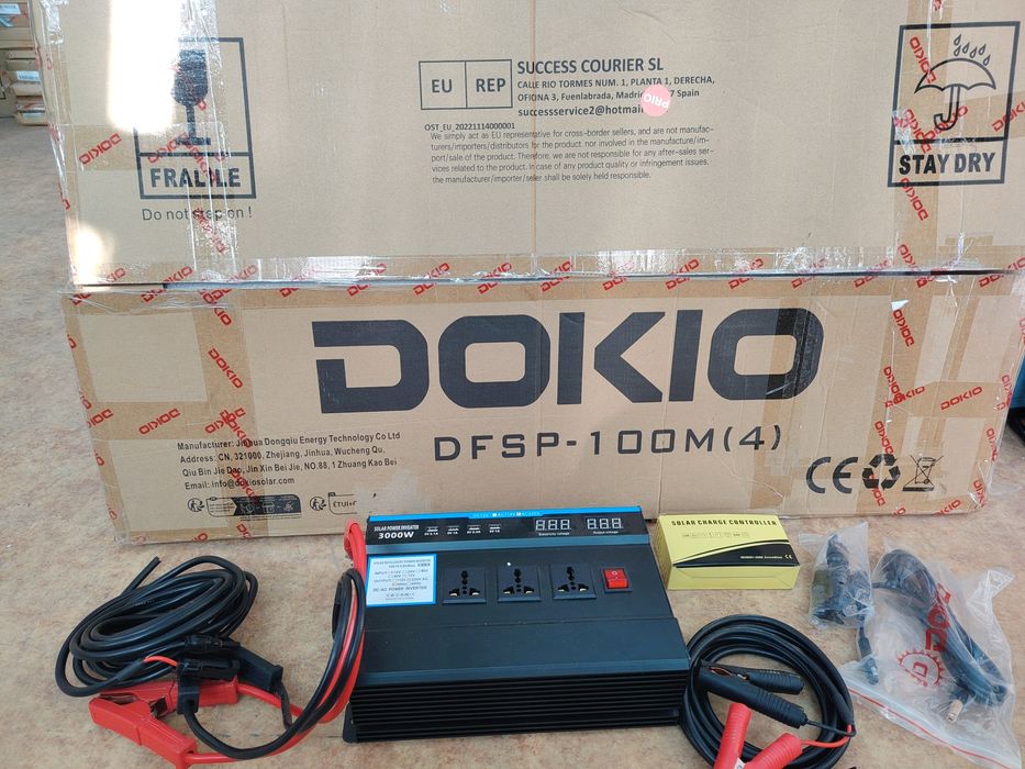 Нова соларна система. 400w/DOKIO .