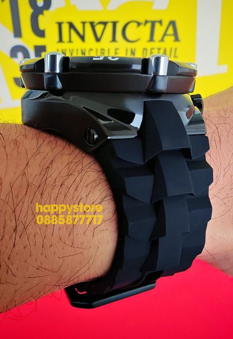 INVICTA Velmore Black 54 mm, Инвикта нов ръчен часовник